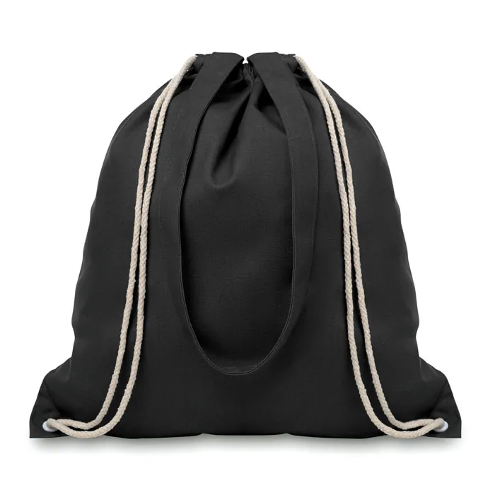 Sacoșă MOIRA — culoarea Negru, față