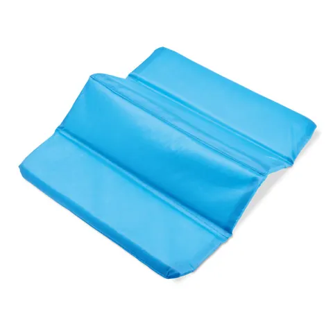 Pernă pliabilă MOMENTS — culoarea Bleu, față