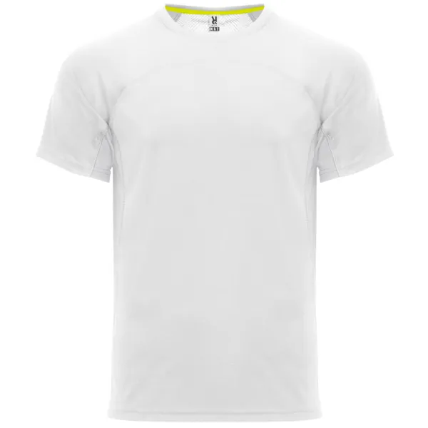 Tricou sport unisex Monaco — culoarea Alb, imagine produs