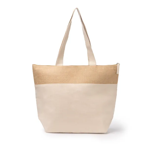 Geantă tote Morea — culoarea Natural, imagine produs