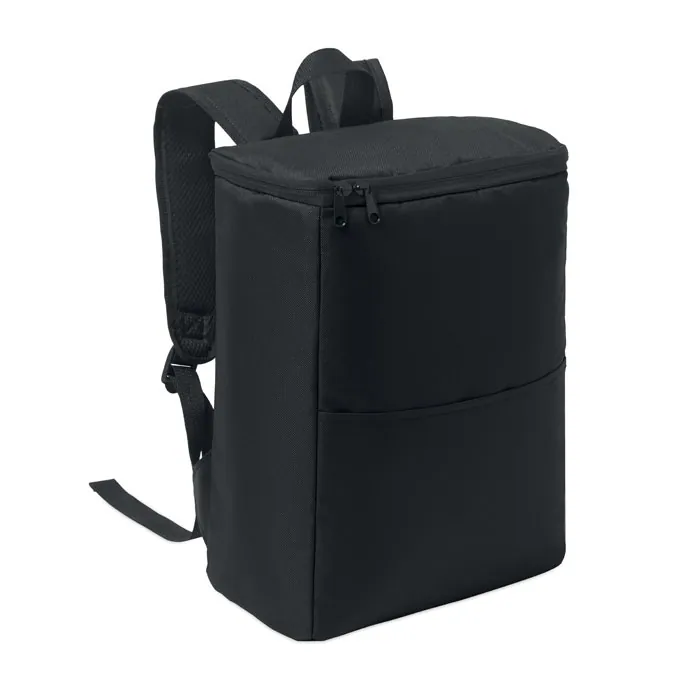 Rucsac frigorific RPET MUFRIO — culoarea Negru, față