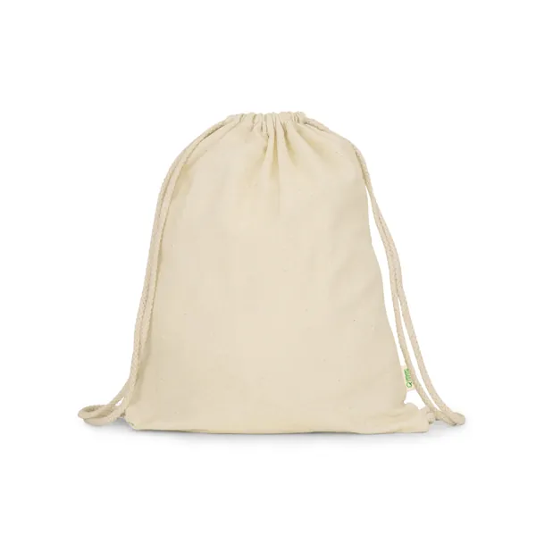 Rucsac cu șnur Muna — culoarea Natural, imagine produs