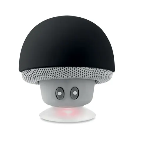 Boxă portabilă MUSHROOM — culoarea Negru, față