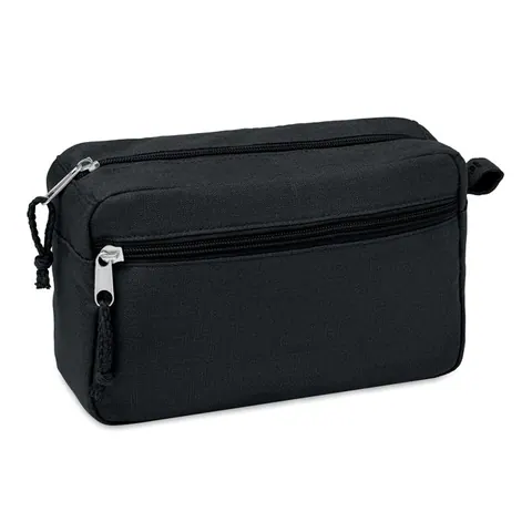 Geantă cosmetice NAIMA COSMETIC — culoarea Negru, față