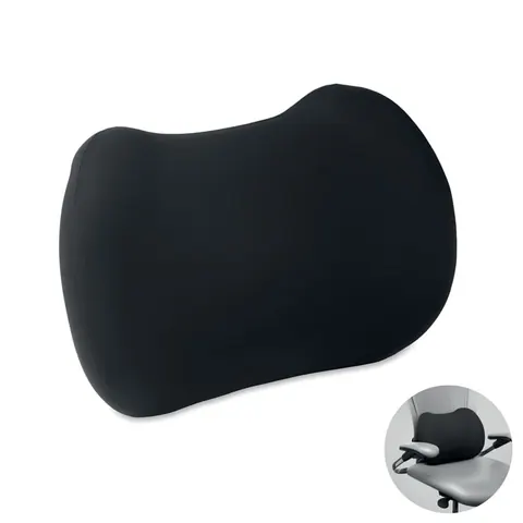 Pernă ergonomică NECKRES — culoarea Negru, față