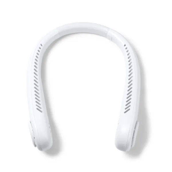 Ventilator de gât Neki — culoarea Alb, imagine produs