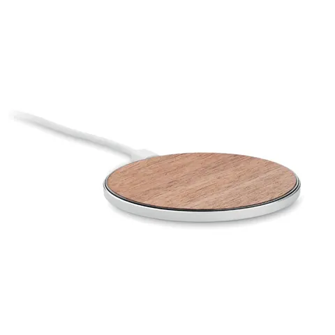 Încărcător wireless NEUZ — culoarea Lemn, față