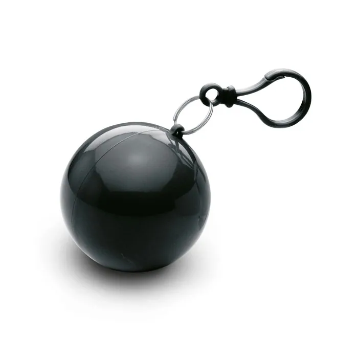 Pelerină de ploaie NIMBUS — culoarea Negru, față