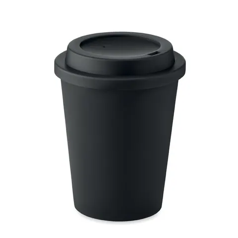 Cană termică NOLA — culoarea Negru, față