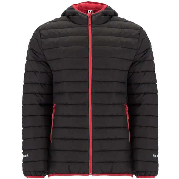 Geacă de iarnă bărbați Norway Sport — culoarea Negru / Roșu, imagine produs