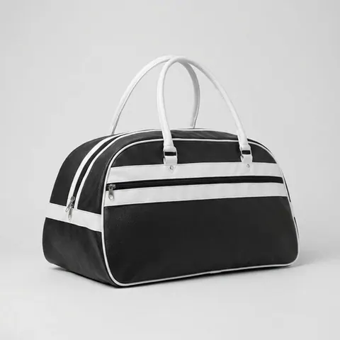 Geantă de sport NOSTALGIC — culoarea Negru, față