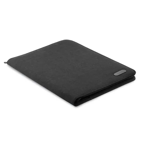 Mapă NOTES FOLDER — culoarea Negru, față