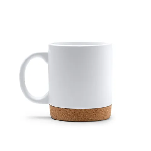 Cană ceramică Nurix — culoarea Alb, imagine produs