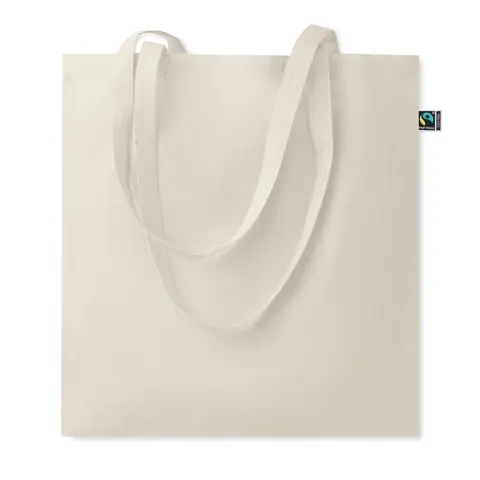 Geantă tote OSOLE — culoarea Bej, față