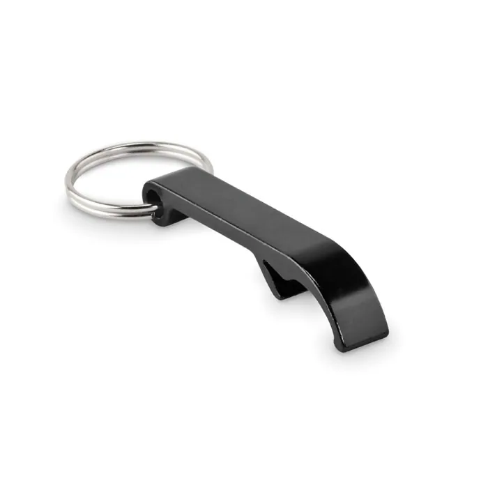 Breloc cu desfăcător OVIKEY — culoarea Negru, față