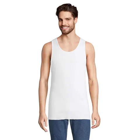 Tricou unisex PABLO — culoarea Alb, față