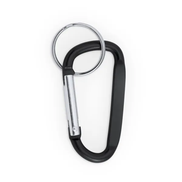 Breloc cu lanternă Pale — culoarea Negru, imagine produs