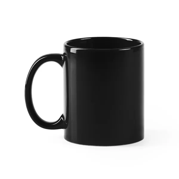 Cană ceramică Papaya — culoarea Negru, imagine produs