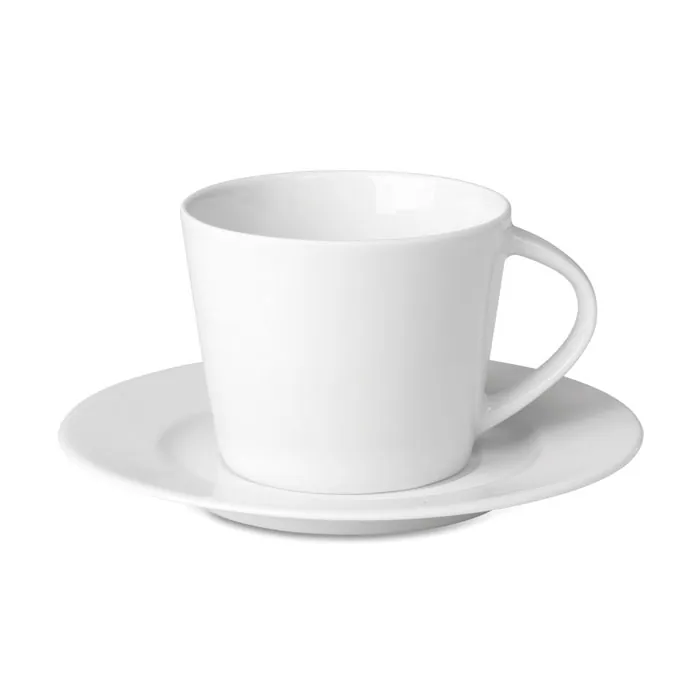 Accesoriu pentru ceai și cafea PARIS — culoarea Alb, față