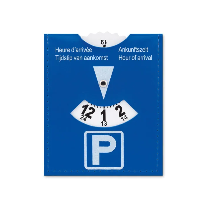 Card de parcare PARKCARD — culoarea Albastru, față