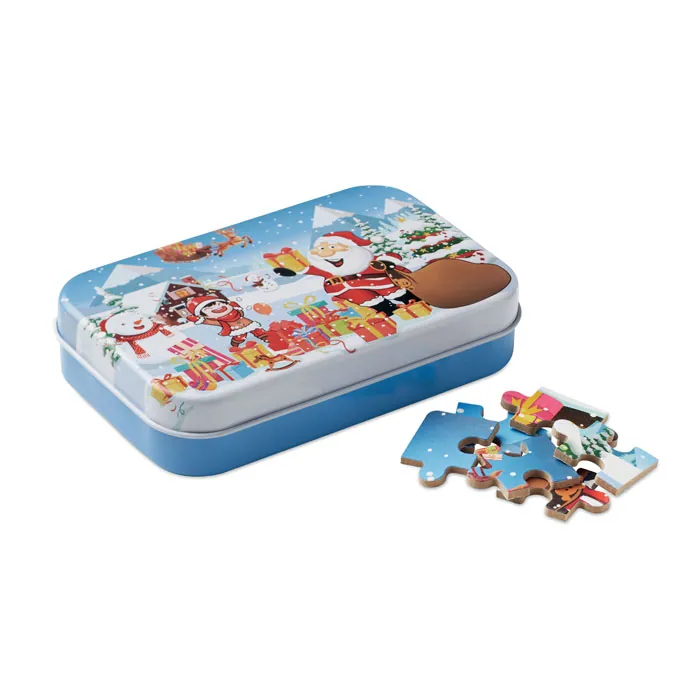 Puzzle de Crăciun PAZURU — culoarea Mixt, față