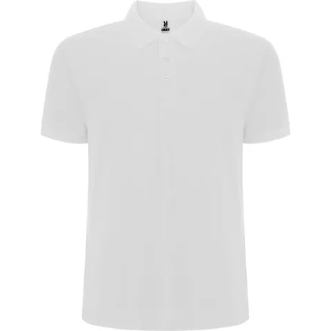 Tricou polo bărbați Pegaso Premium — culoarea Alb, imagine produs