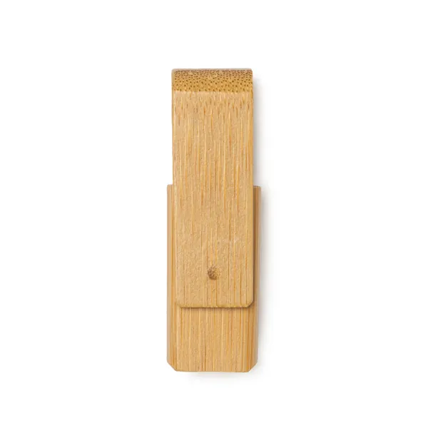 Stick USB Percy — culoarea Bambus, imagine produs