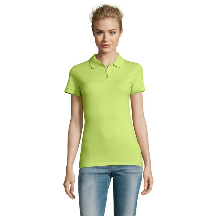 Tricou polo PERFECT — culoarea Verde măr, față