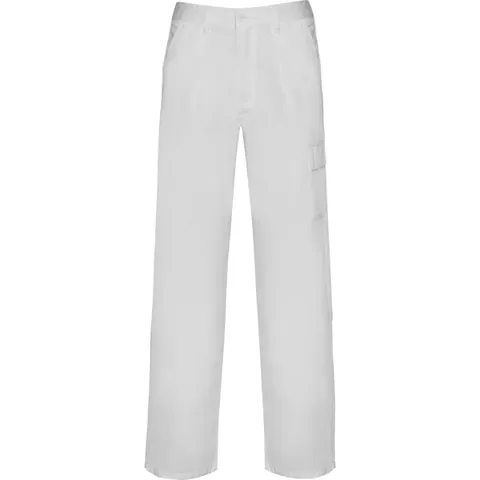 Pantaloni de lucru bărbați Pintor — culoarea Alb, imagine produs