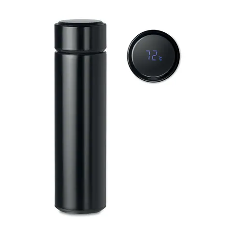 Sticlă inteligentă POLE — culoarea Negru, față