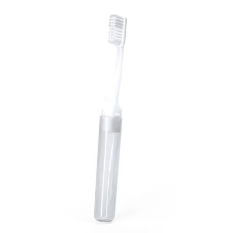 Periuță de dinți pliabilă Pole — culoarea Alb, imagine produs