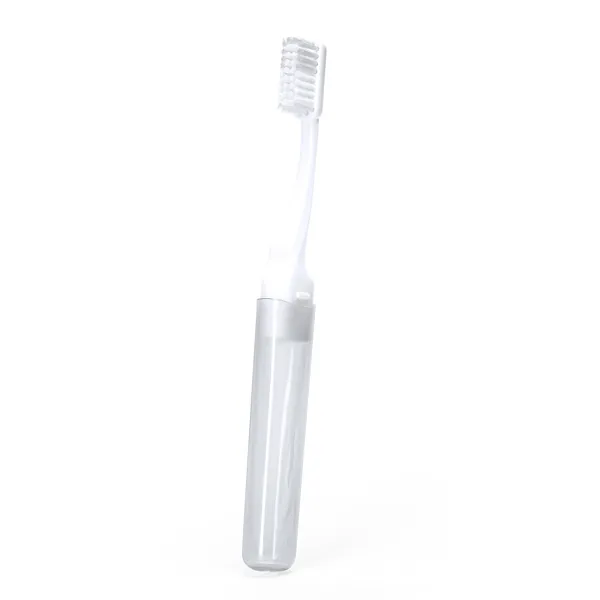 Periuță de dinți pliabilă Pole — culoarea Alb, imagine produs