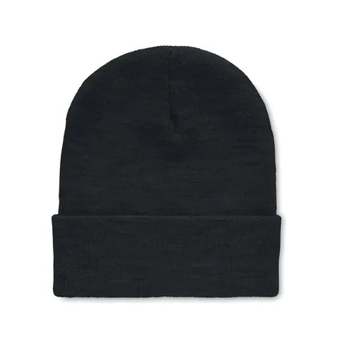 Căciulă POLO RPET — culoarea Negru, față