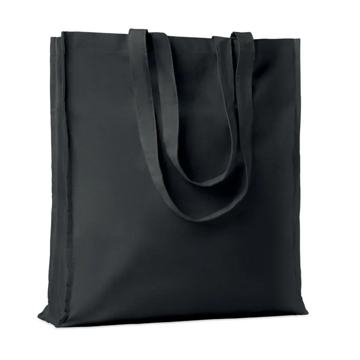 Sacoșă mare PORTOBELLO — culoarea Negru, față