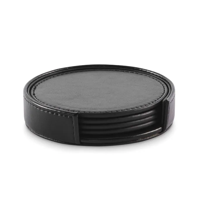 Suport pentru pahare POSA SET — culoarea Negru, față