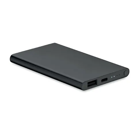 Baterie externă POWERFLAT C — culoarea Negru, față