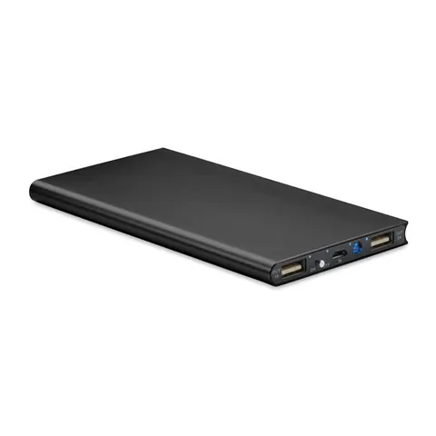 Baterie externă POWERFLAT8 — culoarea Negru, față