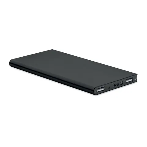 Baterie externă POWERFLAT8C — culoarea Negru, față