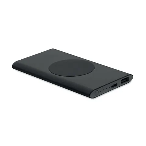 Încărcător wireless POWERPLUS — culoarea Negru, față