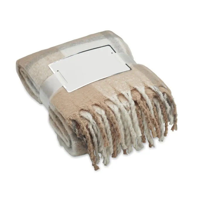 Pătură QUET — culoarea Bej, față