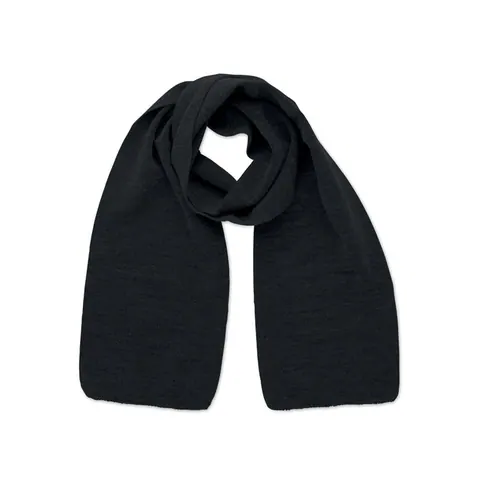 Eșarfă RAFY — culoarea Negru, față