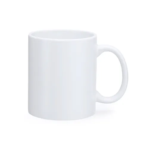 Cană ceramică Rambu — culoarea Alb, imagine produs