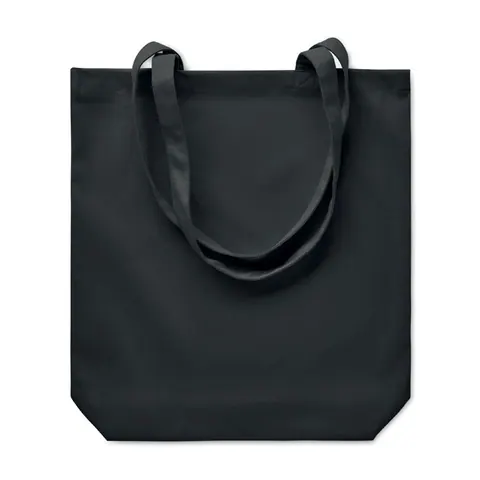 Geantă tote RASSA COLOURED — culoarea Negru, față