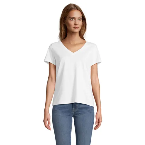 Tricou REGENT V — culoarea Alb, față