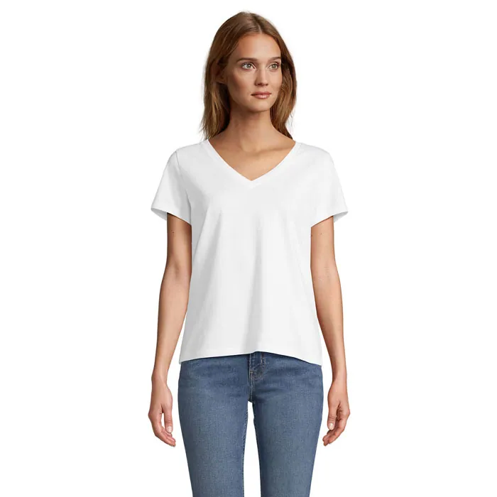 Tricou REGENT V — culoarea Alb, față