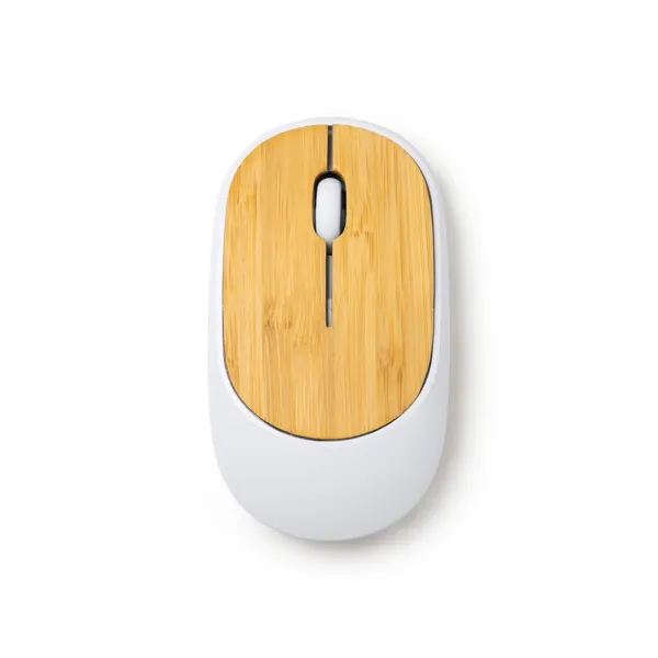 Mouse wireless Remy — culoarea Alb, imagine produs