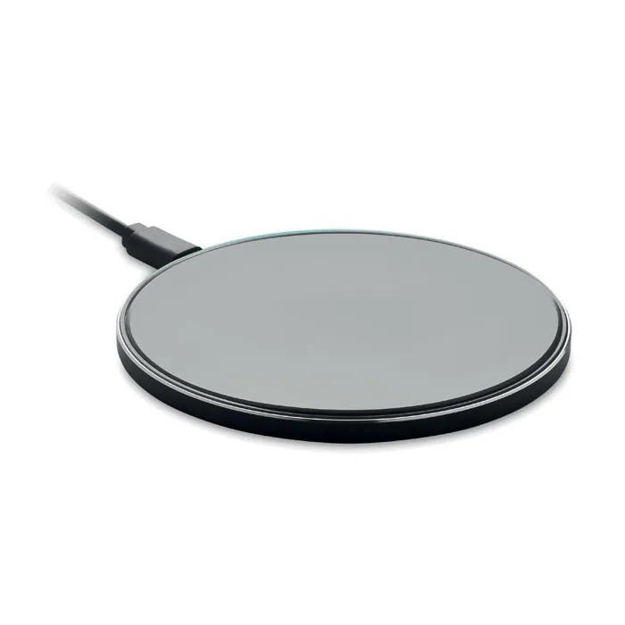 Încărcător wireless RESS — culoarea Negru, față
