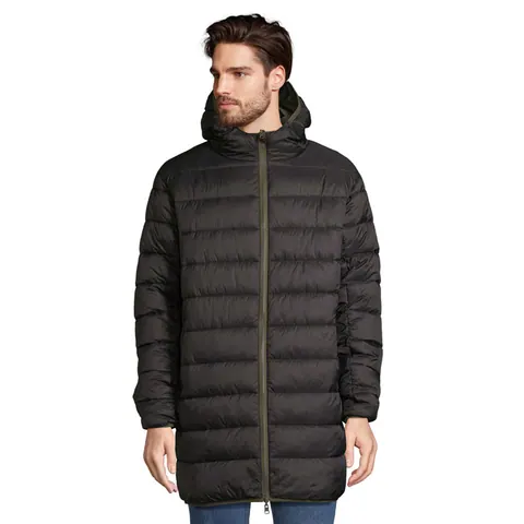 Parka REVERSE — culoarea Kaki militar, față