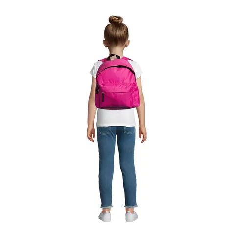 Rucsac RIDER — culoarea Fucsia, față