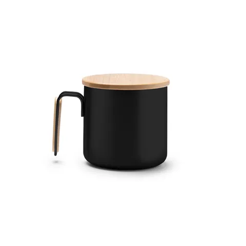 Cană termică Rimor — culoarea Negru, imagine produs